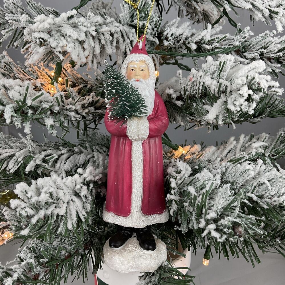 Christmas Ornament-Santa Clause Christmas Ornament-The Bridge Collection-